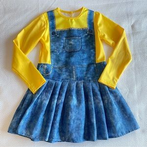 Female Minion Rubies child costume size medium (6-7yrs)